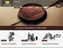 Tablet Screenshot of hasgaranti.com.tr